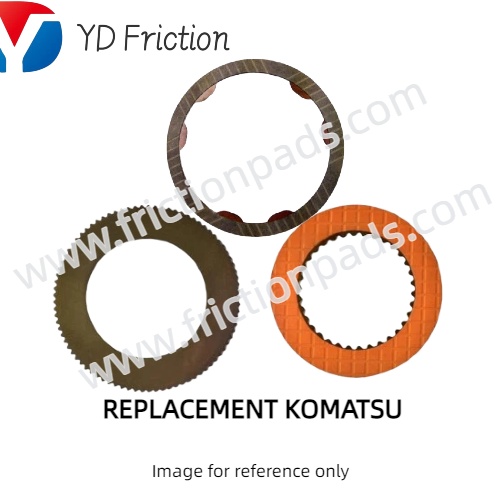 Paper Friction Discs for KOMATSU Wheel Loader Transmission