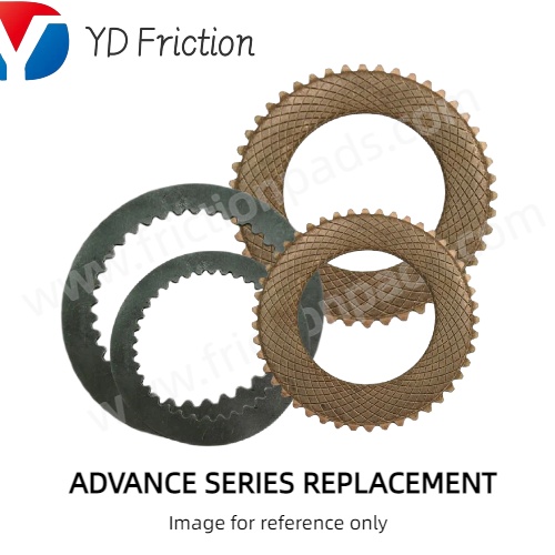 Replacement Friction Discs and Steel Plates for ADVANCE MB Series (MB170, MB270, MB450)