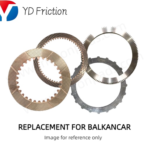 Sintered Bronze Friction Disc and Steel Mating Plate for BALKANCAR Forklift Transmission