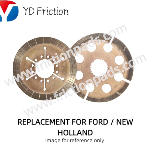 Sintered Bronze Wet Brake Friction Disc for FORD New Holland Tractor replacement C5NNP743A D8NN7R000AA