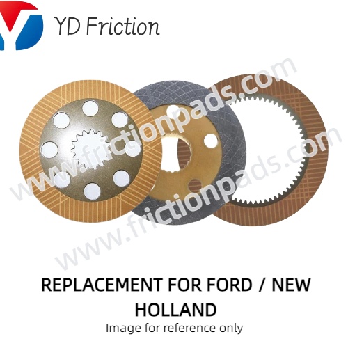 Paper Graphite Friction Disc for FORD New Holland Tractor Transmission fits E6NN2A097BB